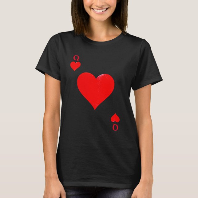 Queen of Hearts T-Shirt (Framsida)
