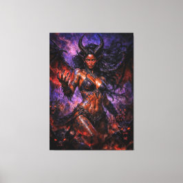 Queen of Hell Lilith Canvastryck