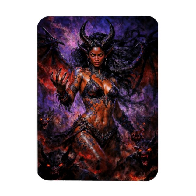 Queen of Hell Lilith Magnet (Vertikal)