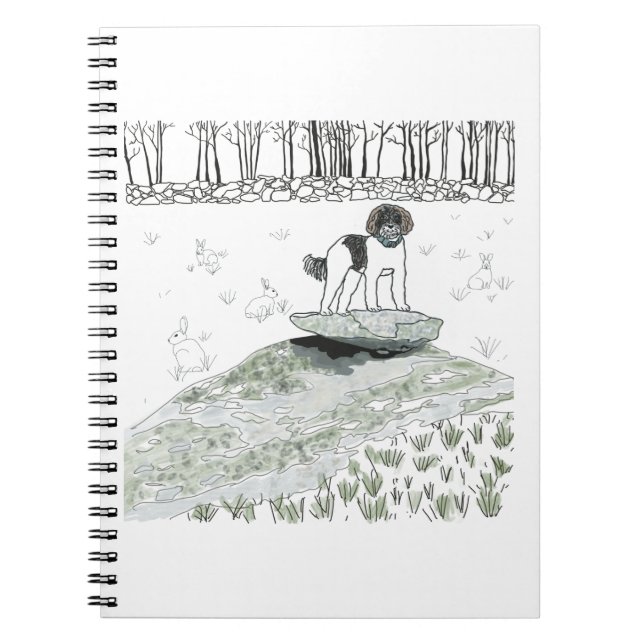 Queen of her Domain Notebook Anteckningsbok (Framsidan)