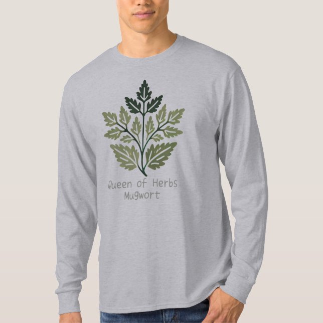 Queen of Herbs Mugwort T Shirt (Framsida)