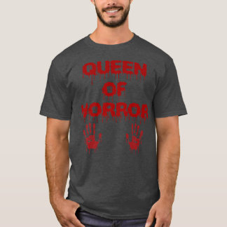 Queen of Horror Halloween T Shirt