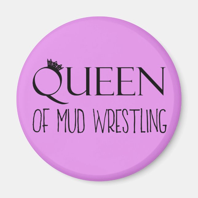 ’QUEEN of Lera Wrestling’ Magnet (Framsidan)