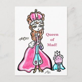 Queen of Mad 2 Vykort