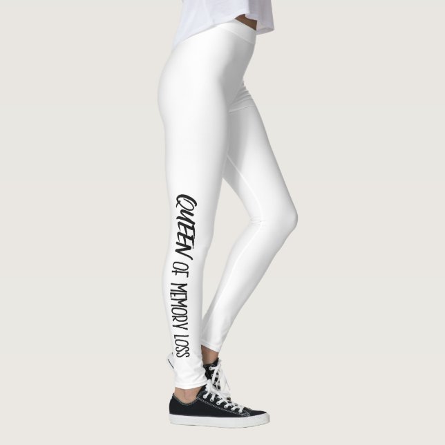 "QUEEN of Memory Loss" - Leggings with DIVAtude (Höger)
