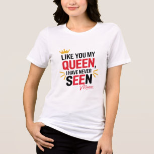 "Queen of My Heart - Mamma Kärlek" 👑 ❤️ T Shirt