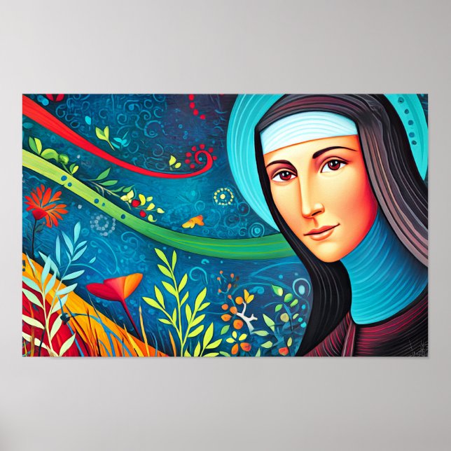 Queen of Peace and Mercy Poster (Framsidan)