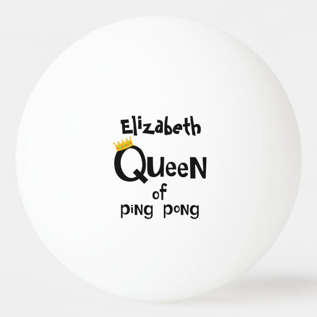 Queen of Ping Pong Pingisboll (Framsidan)