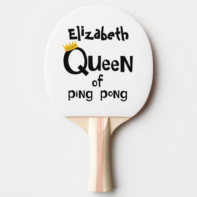 Queen of pingisracket (Framsidan)