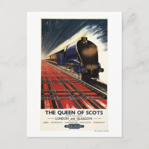Queen of Scots Pullman Tåg Vykort