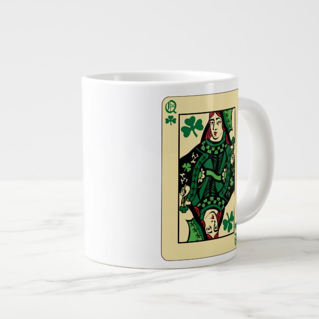 Queen of Shamrocks Jumbo Mugg (Framsida höger)