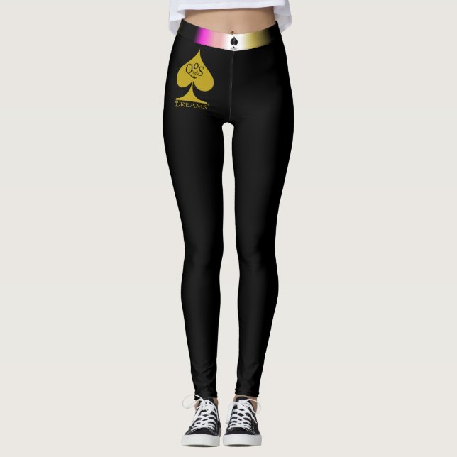 Queen of Spades Leggings Hotfru Vixen QoS Stil (Framsida)
