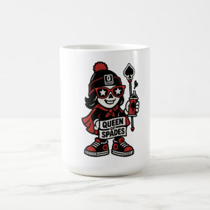 Queen of Spades Street Mascot - Pro Grind Edition Kaffemugg