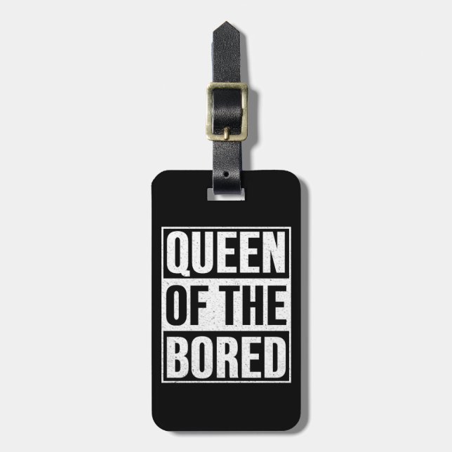 Queen of the Bored - American Gods Bagagebricka (Vertikal Framsida)