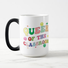 Queen of the classroom, mug for teacher,custom mug magisk mugg