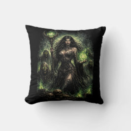 Queen of the Green Flame Kudde