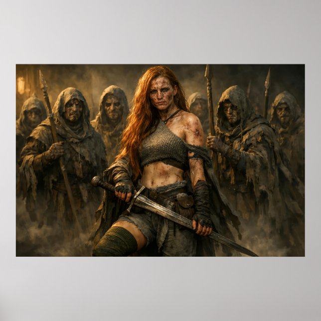 Queen of the Lepers Poster (Framsidan)