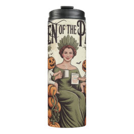 Queen of the Patch Halloween Thermal Tumbler Gift
