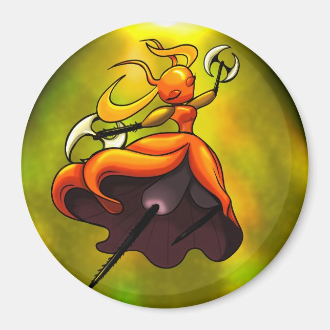 Queen of the Skarr Magnet (Framsidan)