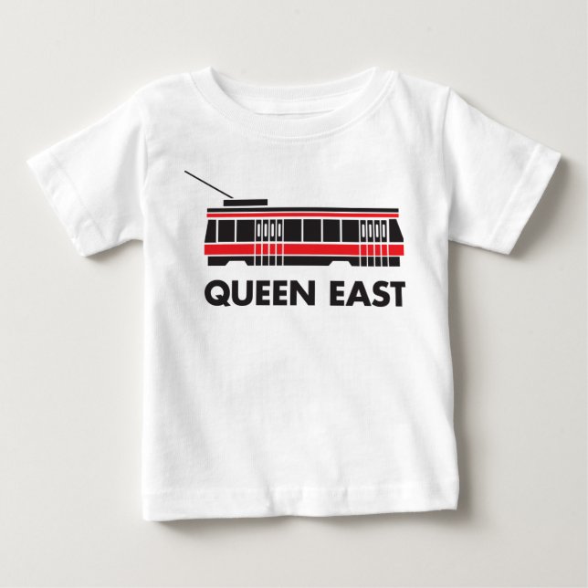 Queen Öster (Toronto) Streetcar Tee (Framsida)