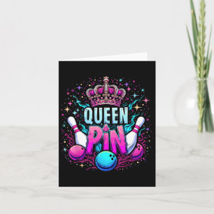 Queen Pin Shirt Bowlareare Bowling League for Bowl Kort
