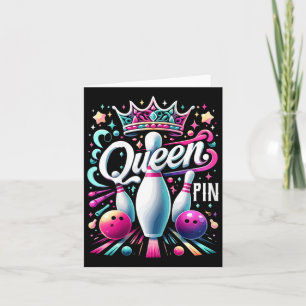 Queen Pin Shirt Bowlareare Bowling League for Bowl Kort