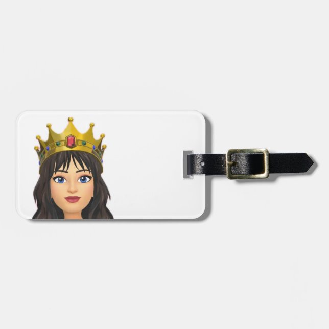 Queen-resetagg Bagagebricka (Horisontell Framsida)