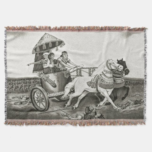Queen Shamiram Throw Blanket Filt (Framsidan)