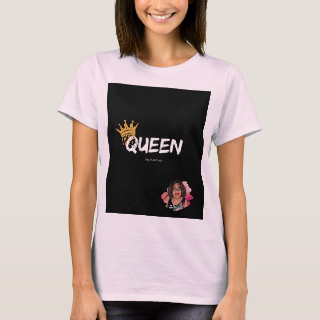 Queen-shirt T Shirt (Framsida)