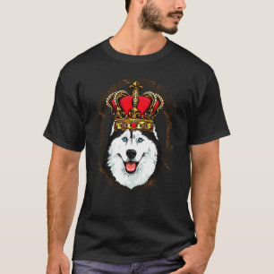 Queen Siberian husky Hund T Shirt