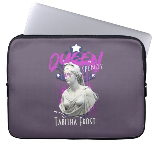 Queen Spendy personlig Laptop Fodral (Framsidan)
