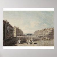 Queen Square, London, 1786 (w/c och pen och bläck 