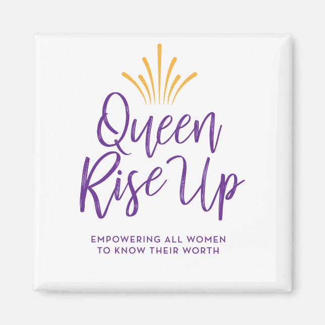 Queen Stiga upp Up Magnet (Framsidan)