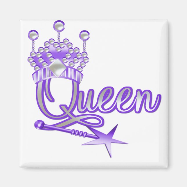 Queen T-shirts och presenter Magnet (Framsidan)