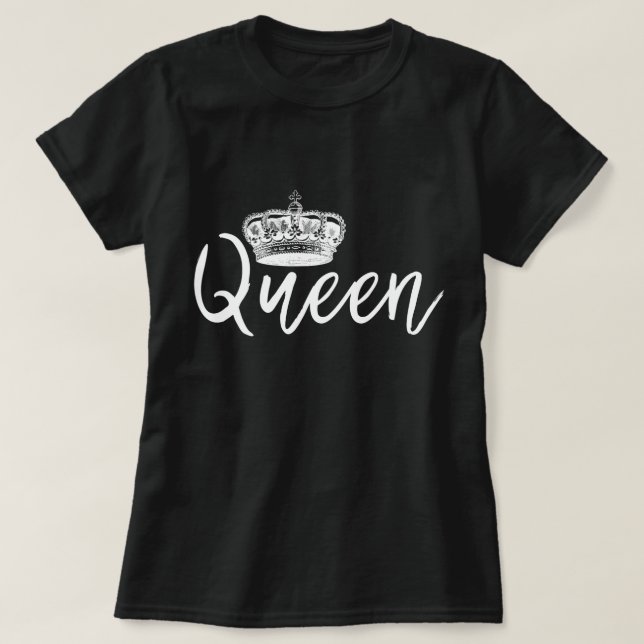 Queen Tee Shirt (Design framsida)