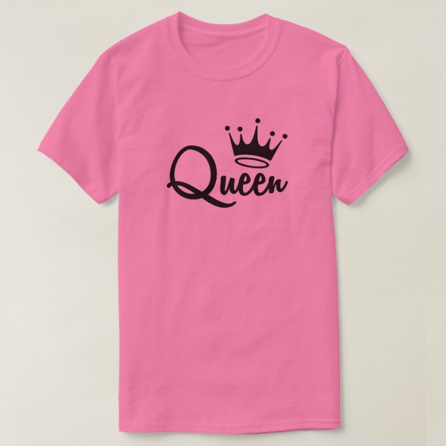 QUEEN TIARA TEE SHIRT (Design framsida)