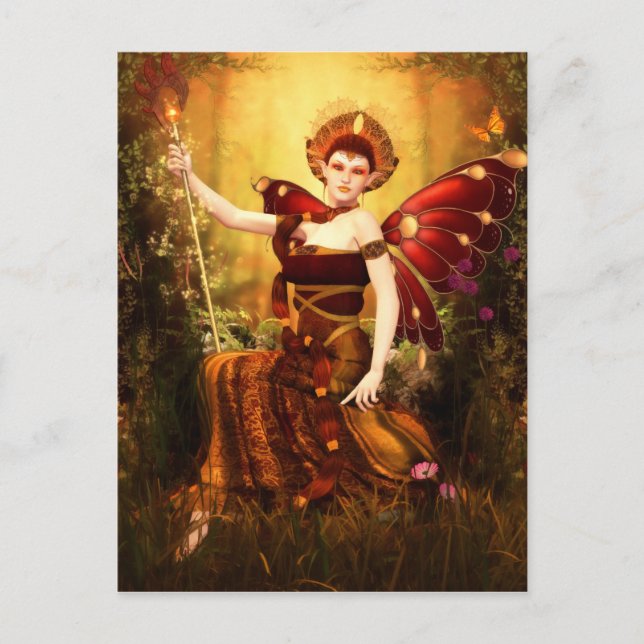 Queen Titania vycard Vykort (Framsida)