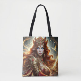 Queen Tote Bag Tygkasse