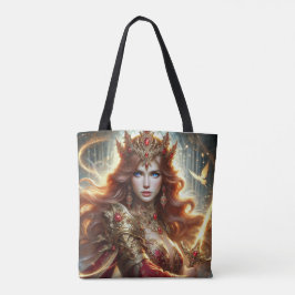 Queen Tote Bag Tygkasse