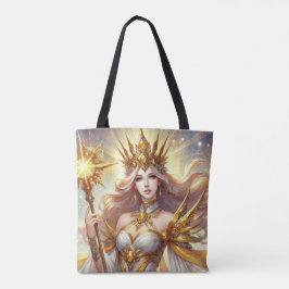 Queen Tote Bag Tygkasse