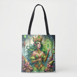 Queen Tote Bag Tygkasse