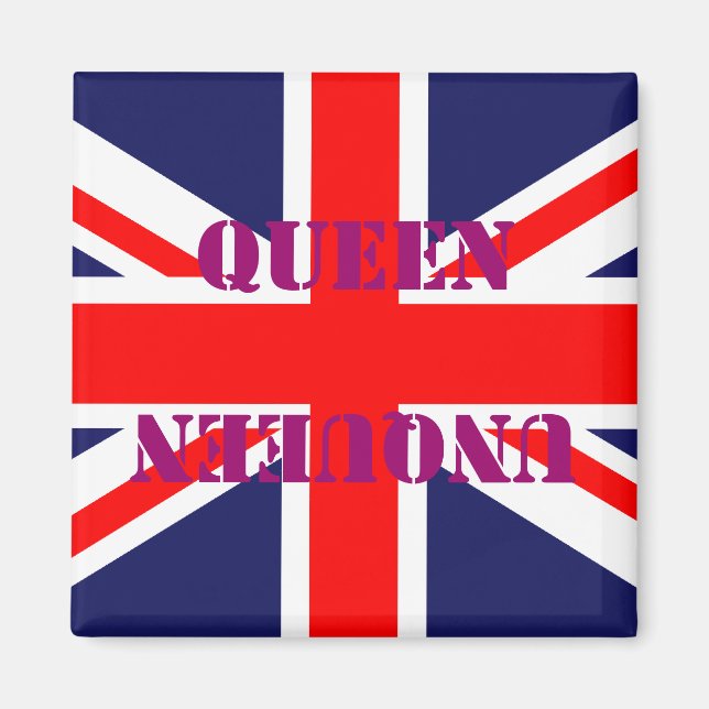 QUEEN/UNQUEEN Dishwasher Magnet (Framsidan)