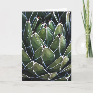 Queen Victoria agave notecard Kort