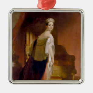 Queen Victoria (av Thomas Sully) Julgransprydnad Metall