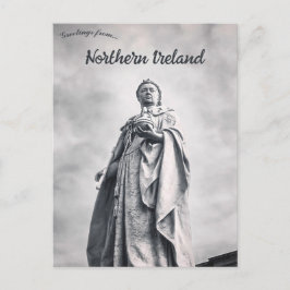Queen Victoria Belfast City Hall Northern Ireland Vykort