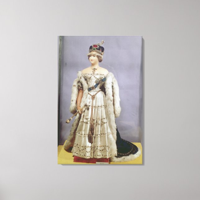 Queen Victoria doll Canvastryck (Framsida)