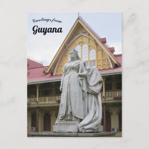 Queen Victoria High Court Georgetown Guyana Vykort