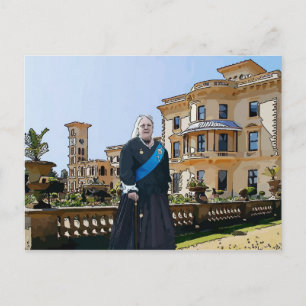Queen Victoria i Osborne House Vykort