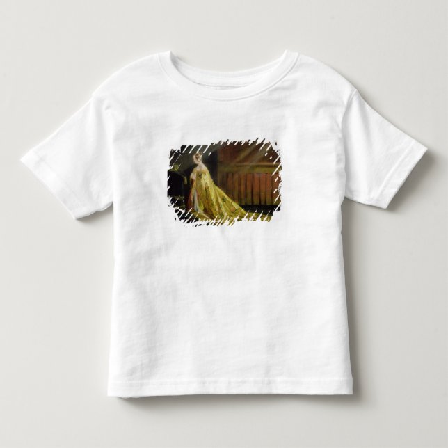 Queen Victoria in Her Coronation Robe, 1838 (olja) Tee (Framsida)