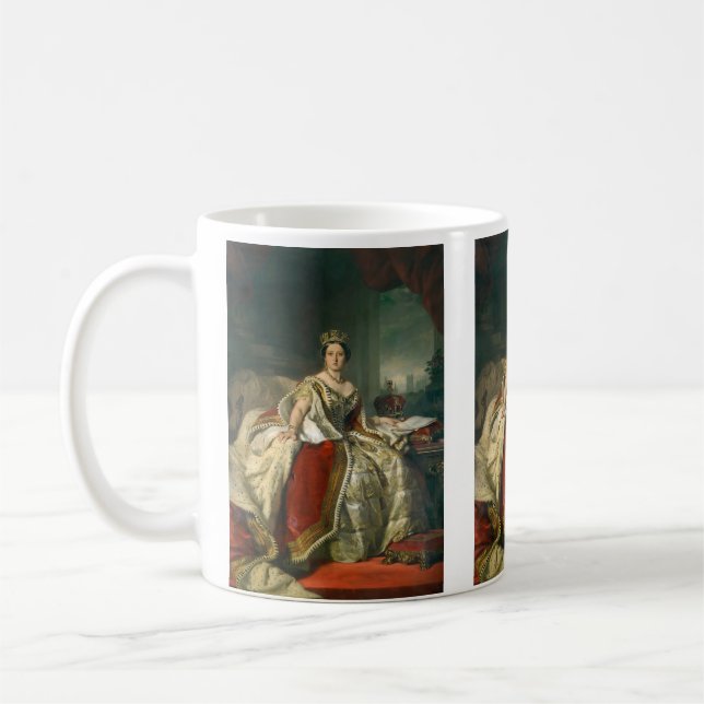 Queen Victoria Kaffemugg (Vänster)